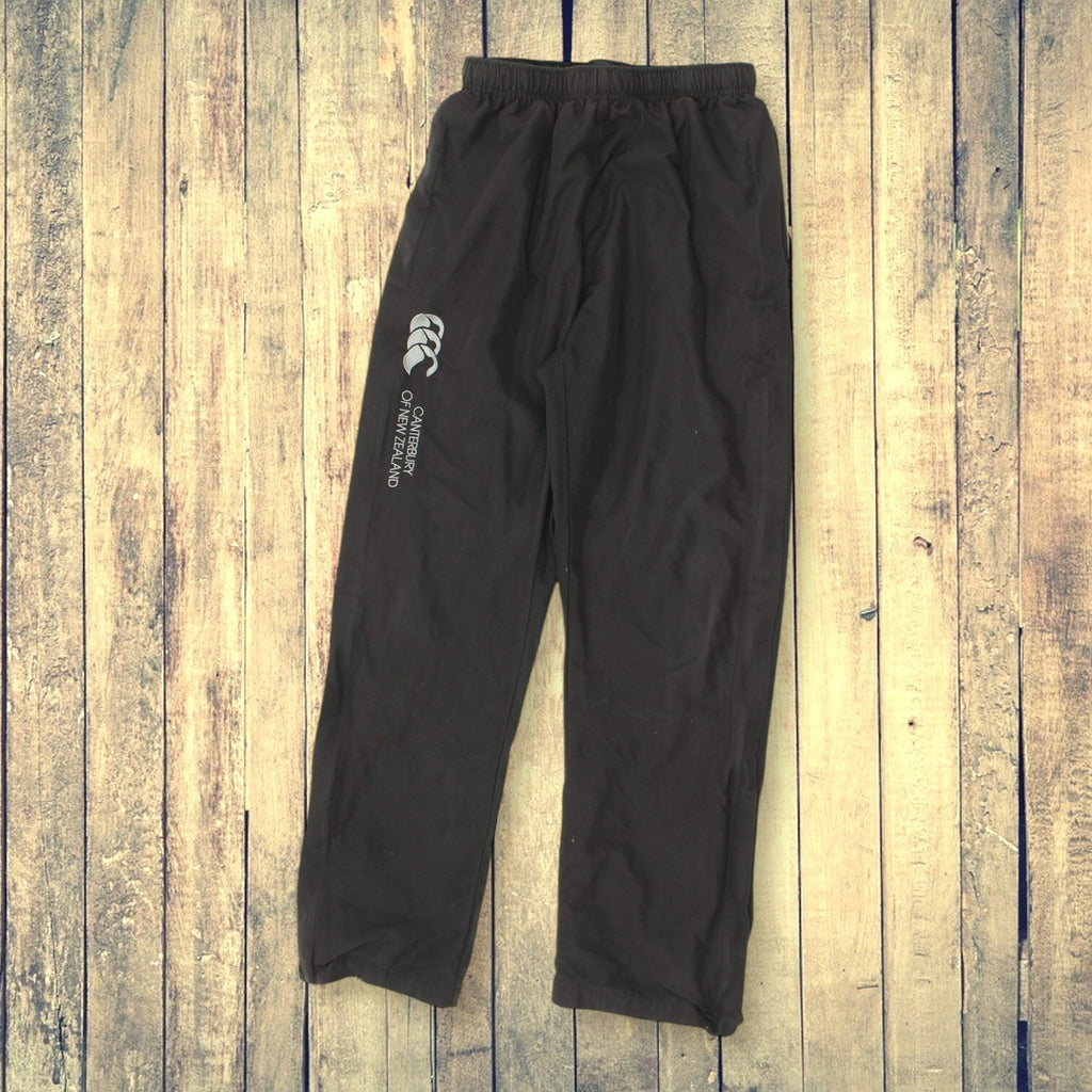 Canterbury Black Tracksuit Bottoms | Mens Rugby Training