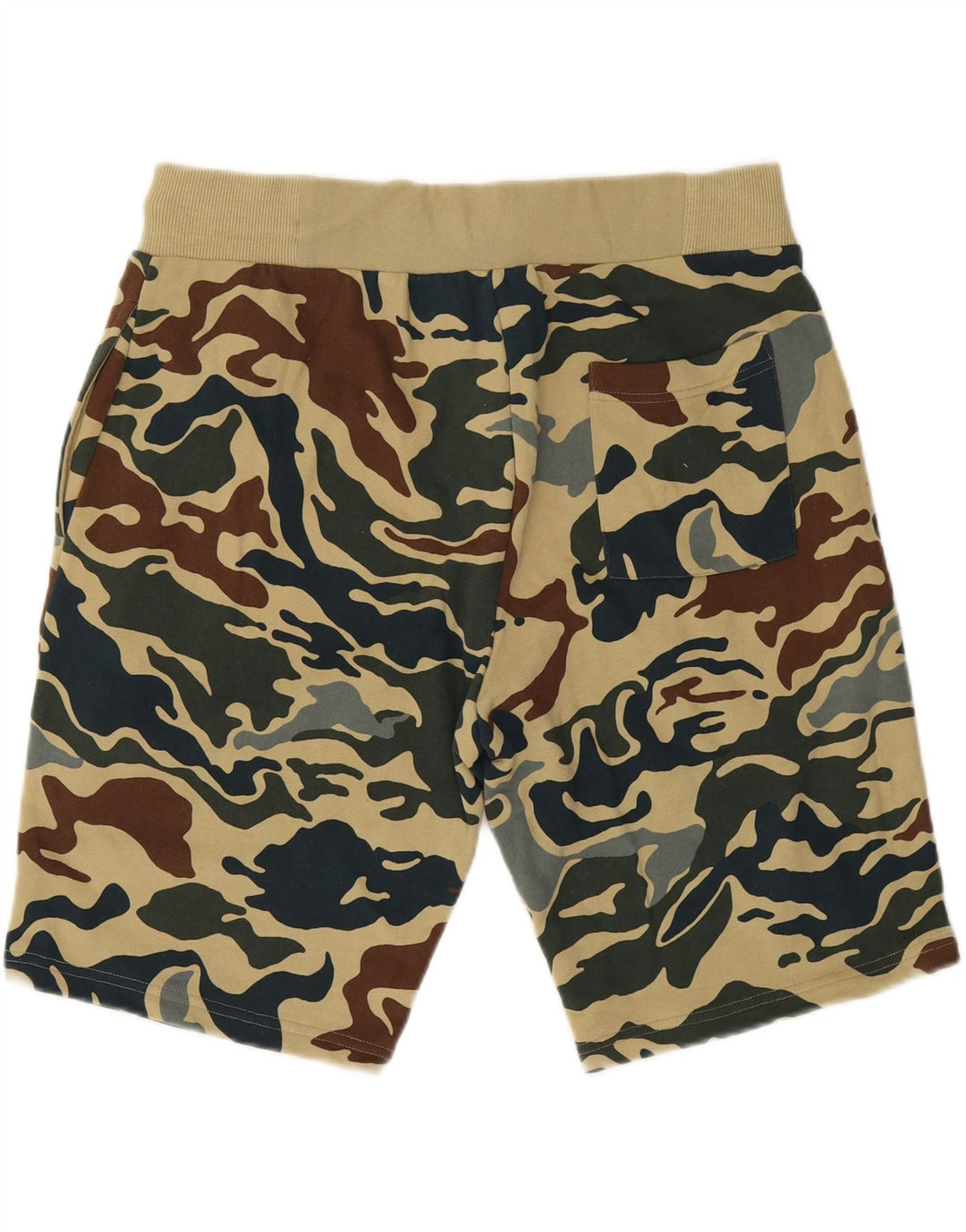 Superdry Mens Sport Shorts XL  Multicoloured Camouflage Cotton