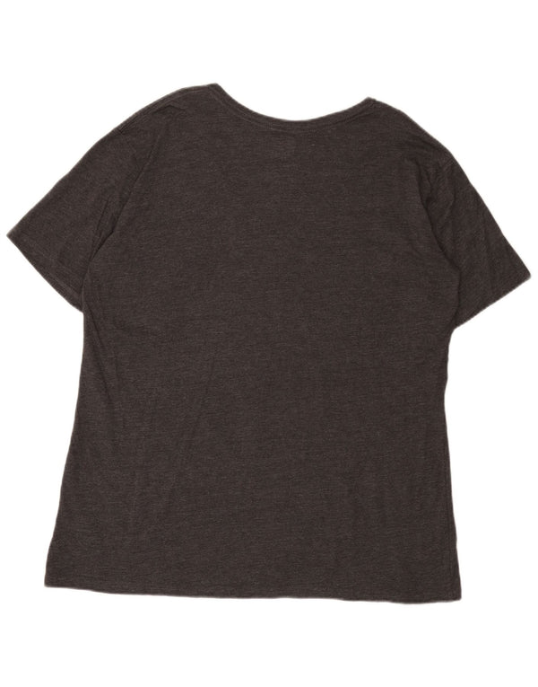 NFL Mens Los Angeles Rams Graphic T-Shirt Top Large Grey Cotton