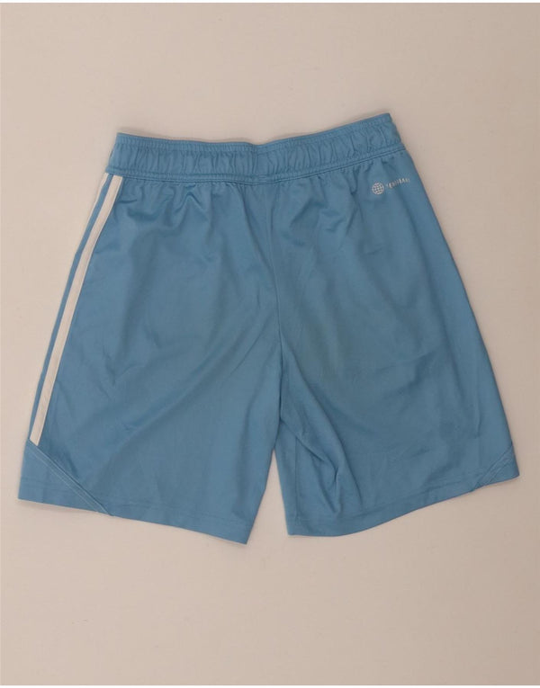 Adidas Boys Aeroready Sport Shorts 11-12 Years  Blue Polyester