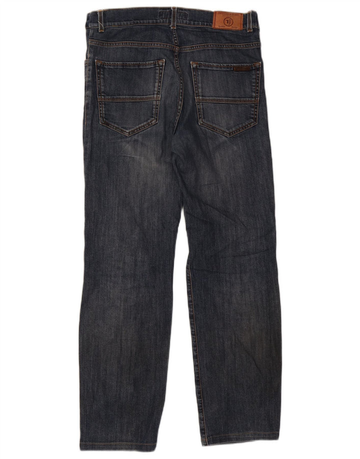 Trussardi Mens Straight Jeans W32 L28 Blue