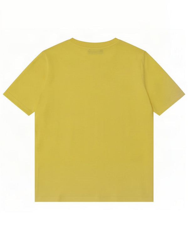 Zara Womens T-Shirt Top UK 14 Medium Yellow