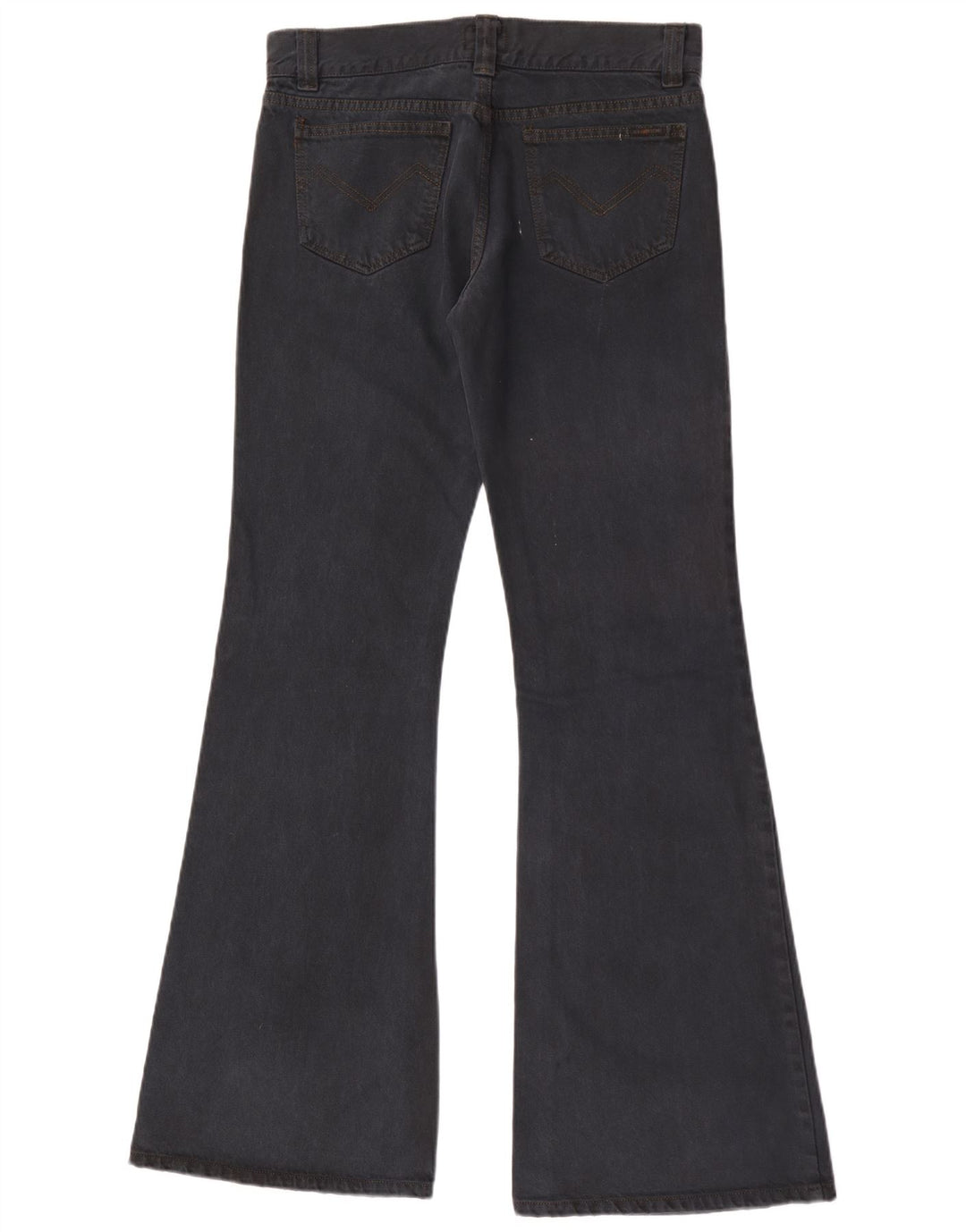 Energie Womens Flared Jeans  W33 L35 Navy Blue Cotton