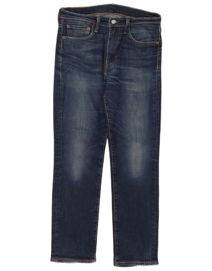 Levi's Womens 511 Slim Jeans W32 L30 Navy Blue Cotton