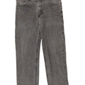 Lee Womens Brooklyn Straight Jeans W32 L26 Grey Cotton