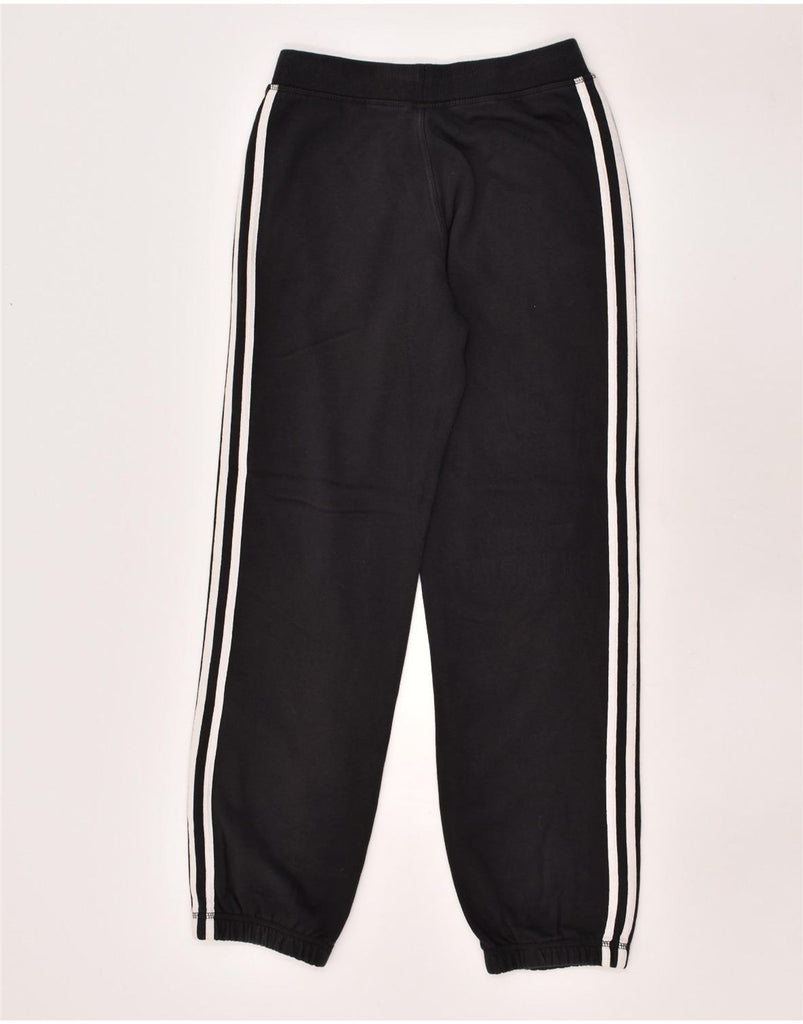 ADIDAS Mens Tracksuit Trousers Joggers XS Black Cotton | Vintage Adidas | Thrift | Second-Hand Adidas | Used Clothing | Messina Hembry 