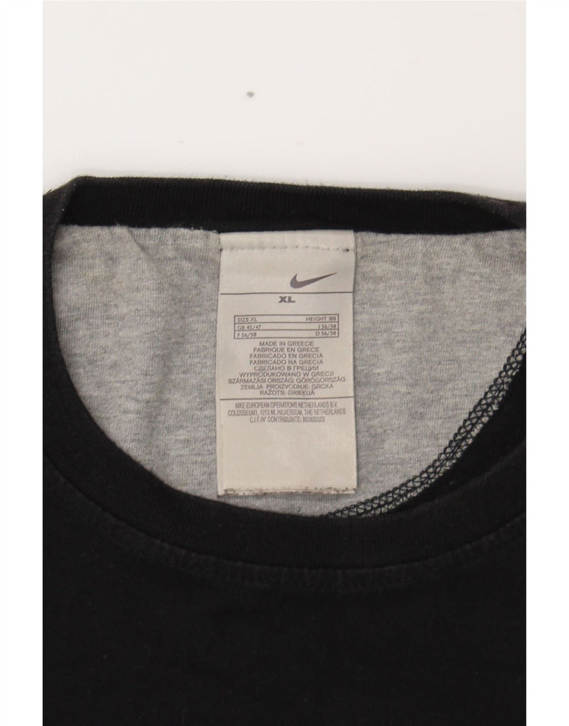NIKE Mens Graphic T-Shirt Top UK 45/47 XL Black Cotton Vintage Nike and Second-Hand Nike from Messina Hembry 