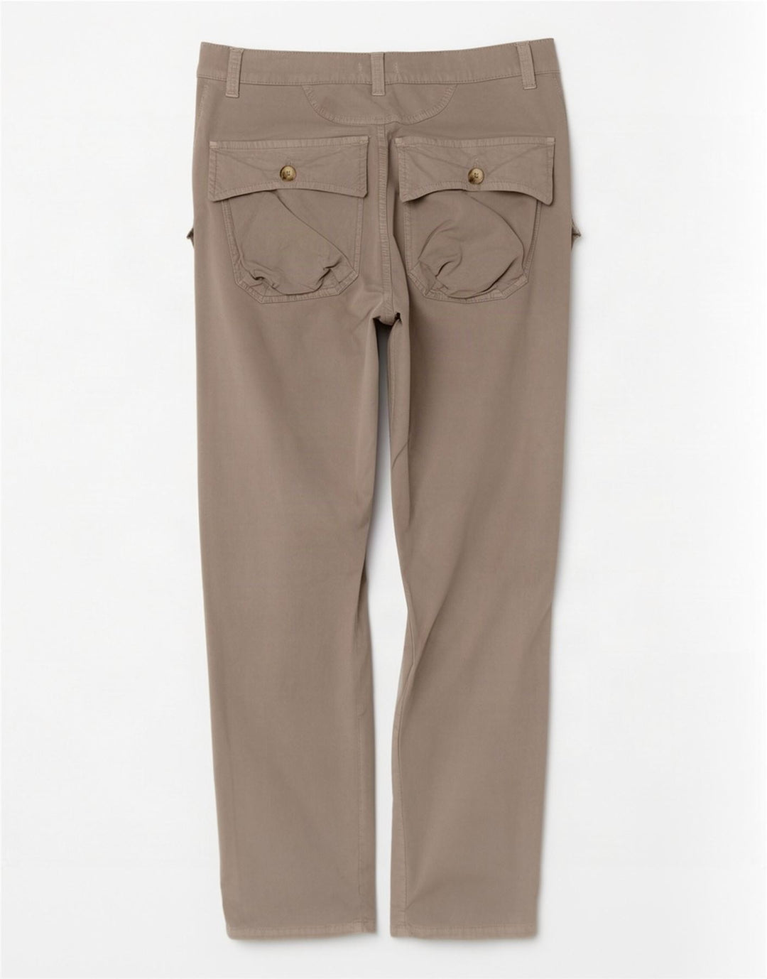 Vintage Mens Slim Cargo Trousers W31 L30 Grey Cotton