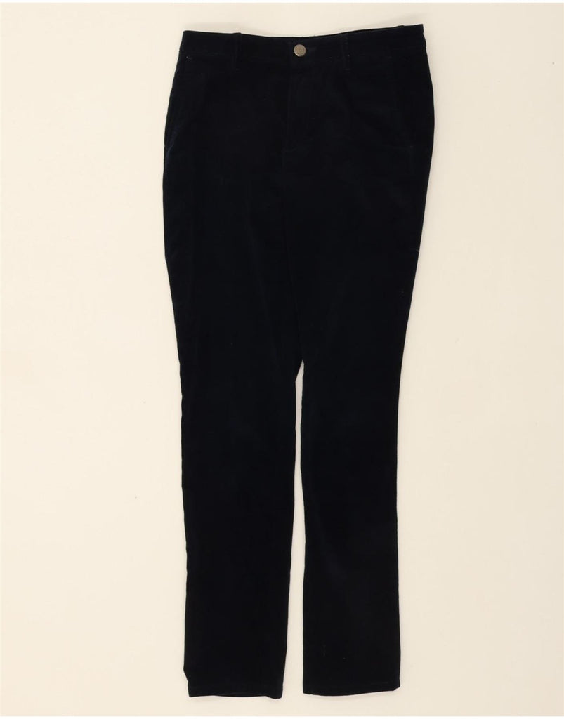 MASSIMO DUTTI Womens Slim Chino Trousers W26 L28 Navy Blue Cotton Vintage Massimo Dutti and Second-Hand Massimo Dutti from Messina Hembry 