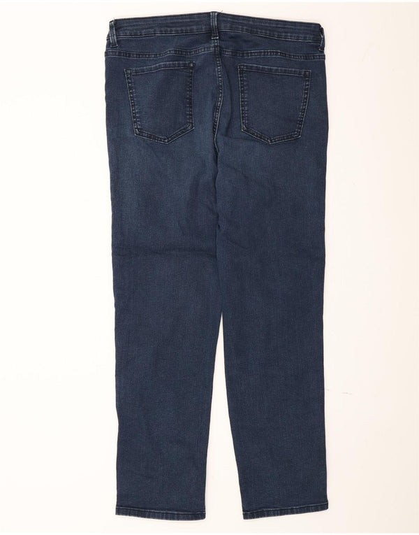 Marks & Spencer Womens The Sienna Straight Jeans UK 18 XL W36 L30 Navy Blue