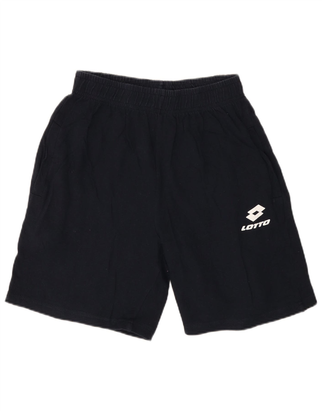 LOTTO Mens Sport Shorts Medium  Navy Blue Cotton