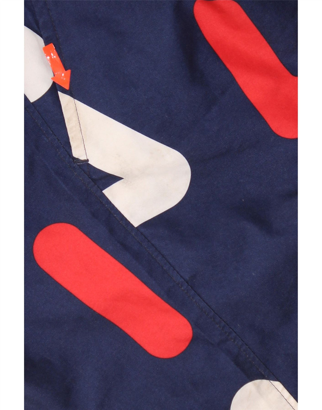 Fila Mens Graphic Swimming Shorts XL Navy Blue Polyester