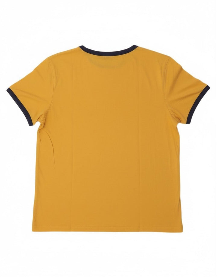 Lotto Mens Graphic T-Shirt Top XL Yellow