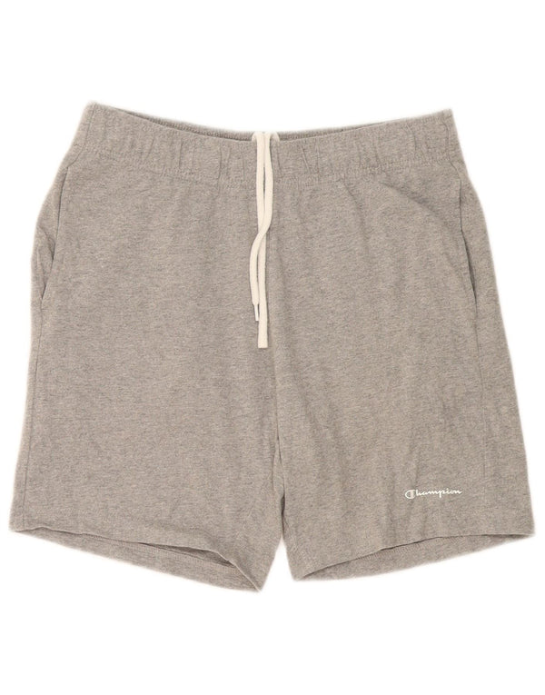 Champion Mens Sport Shorts Small Grey