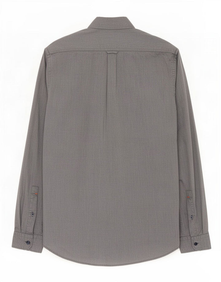 Hugo Boss Mens Regular Fit Shirt Medium Blue Cotton
