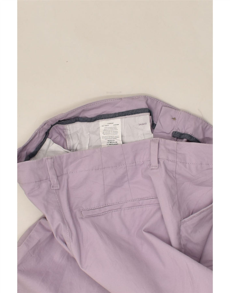 LEE Womens Regular Fit Mid Rise Casual Shorts US 14 XL W36 Purple Cotton | Vintage Lee | Thrift | Second-Hand Lee | Used Clothing | Messina Hembry 