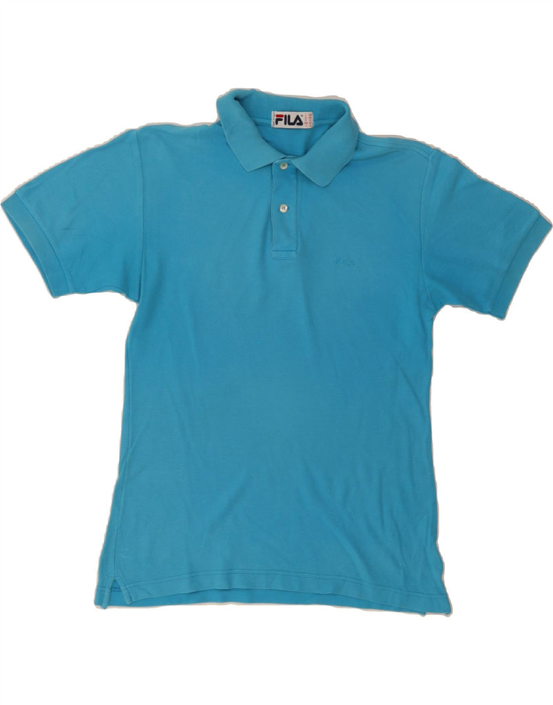FILA Mens Polo Shirt IT 44 XS Blue Vintage Fila and Second-Hand Fila from Messina Hembry 