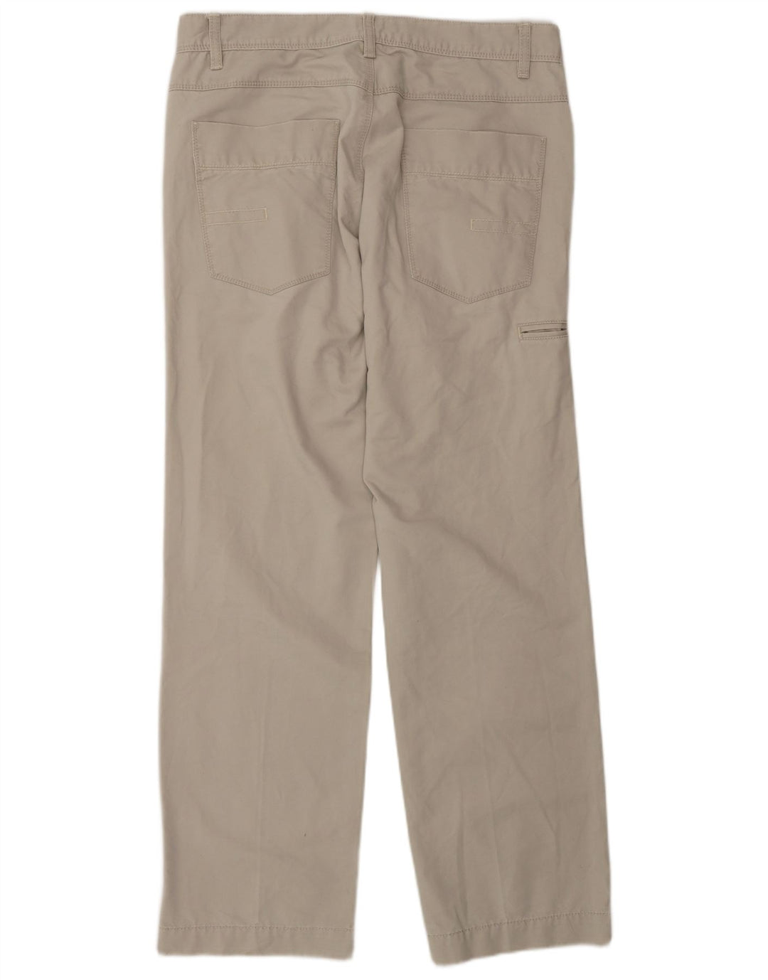 CALVIN KLEIN Mens Straight Cargo Trousers W34 L32 Grey Cotton