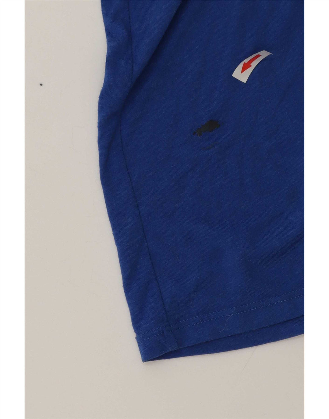 Nike Mens Athletic Cut Graphic T-Shirt Top XL Blue Polyester