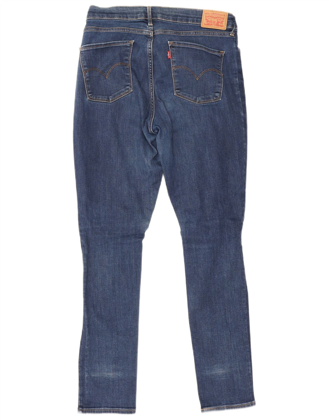Levi's Womens Skinny Jeans W32 L30 Blue Cotton