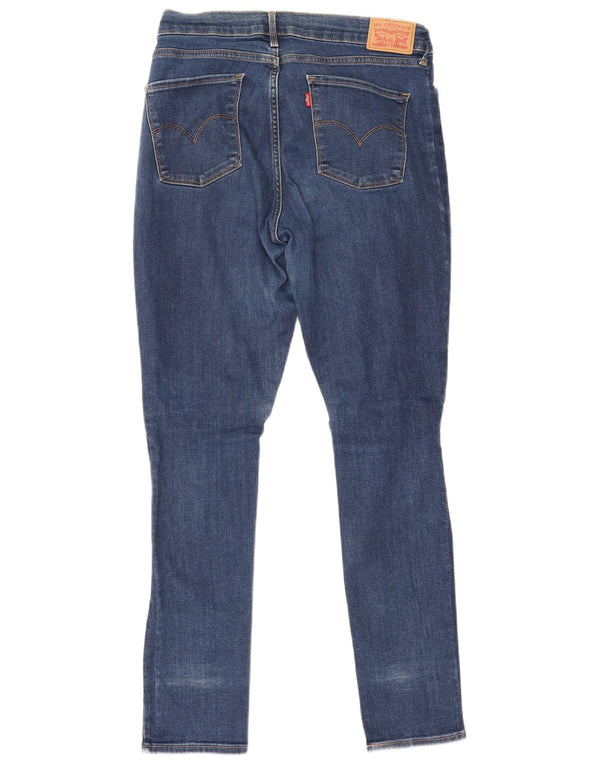 Levi's Womens Skinny Jeans W32 L30 Blue Cotton