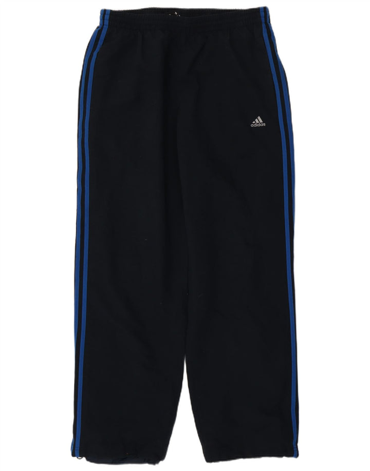 Adidas Mens Clima 365 Tracksuit Trousers Joggers Large Navy Blue Polyester