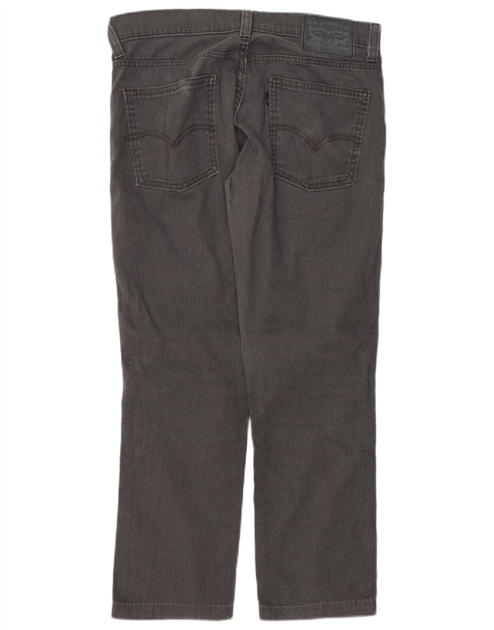 Levi's Mens Slim Jeans W30 L27 Grey Cotton