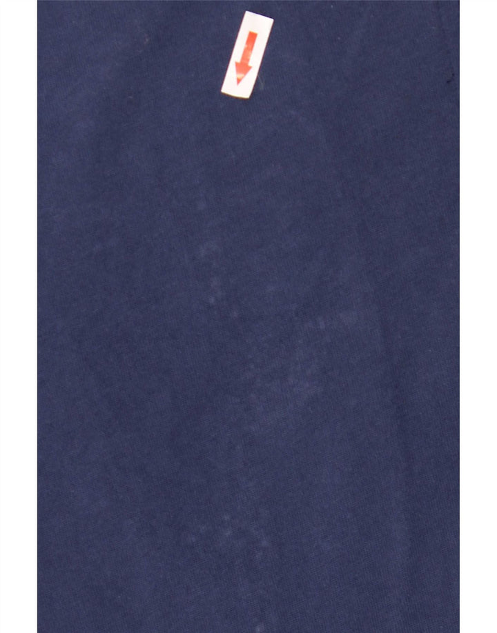 Sergio Tacchini Mens Graphic Tracksuit Top Jacket Large Navy Blue Cotton