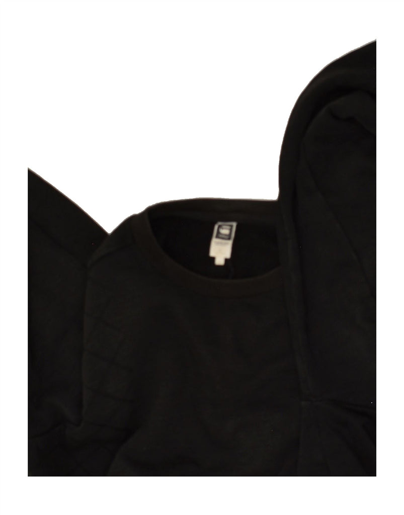 G-STAR Mens Sweatshirt Jumper Large Black Cotton | Vintage G-Star | Thrift | Second-Hand G-Star | Used Clothing | Messina Hembry 