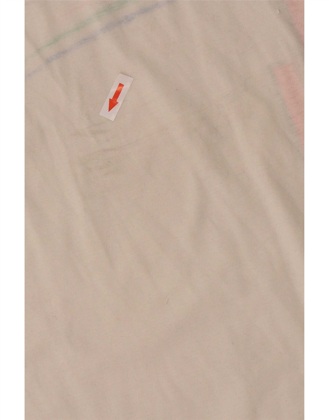 Diadora Womens Graphic T-Shirt Top IT 42 Medium White Cotton