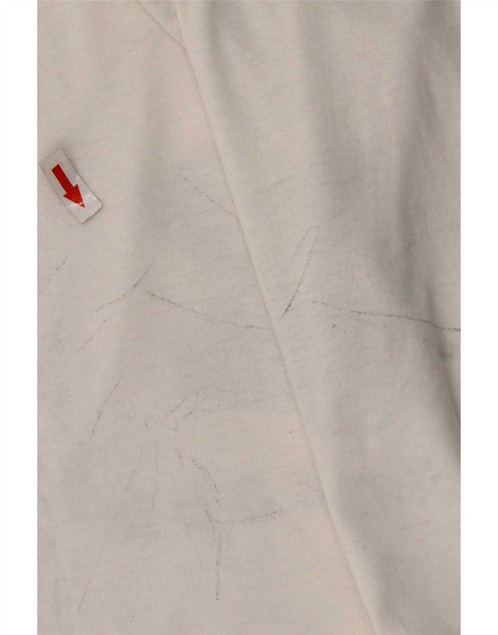 Under Armour Mens Graphic T-Shirt Top Medium White