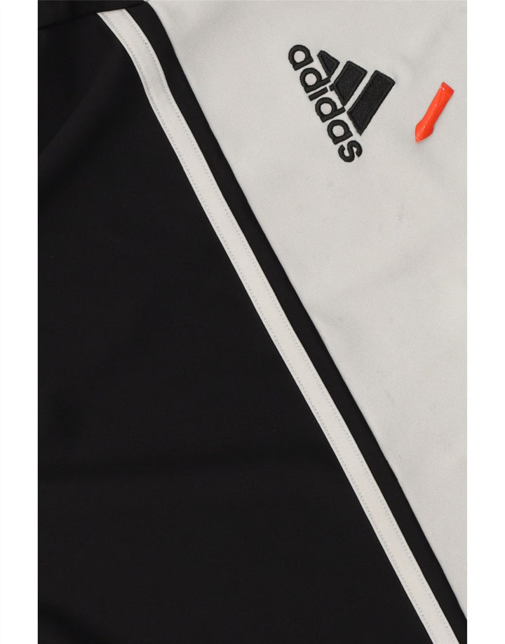 ADIDAS Mens Climalite T-Shirt Top Small Black Colourblock Vintage Adidas and Second-Hand Adidas from Messina Hembry 
