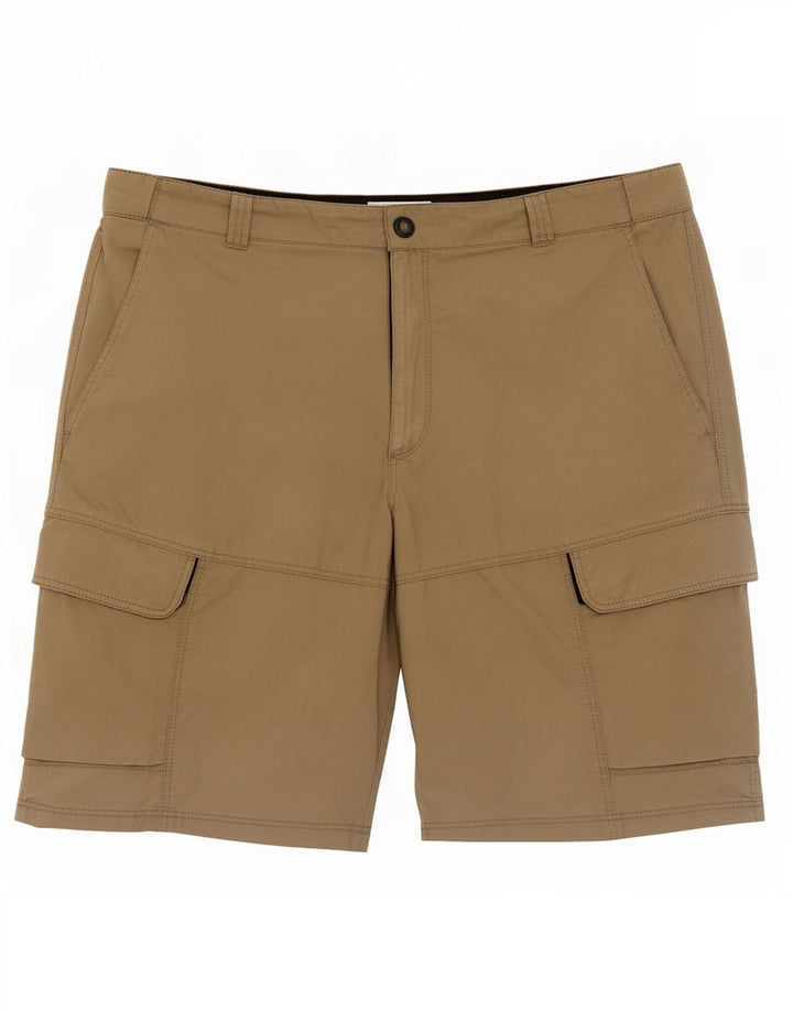 Marks & Spencer Mens Cargo Shorts XL W38 Beige Cotton