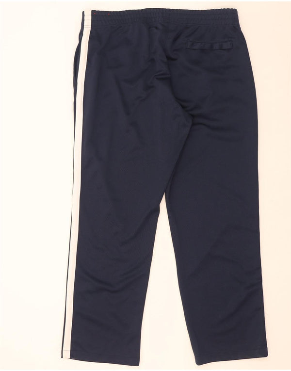 Nike Mens Tracksuit Trousers 2XL  Navy Blue Colourblock Polyester