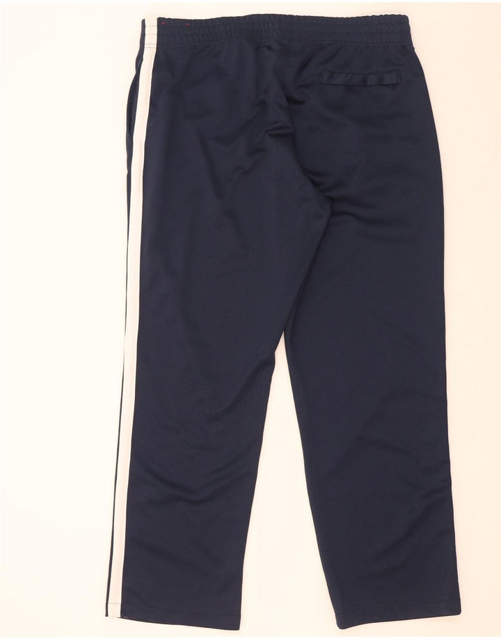 Nike Mens Tracksuit Trousers 2XL  Navy Blue Colourblock Polyester