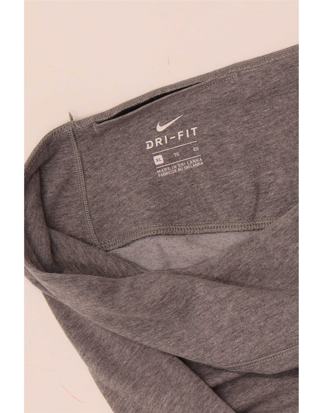Nike Womens Dri Fit Graphic Leggings UK 18 XL Grey