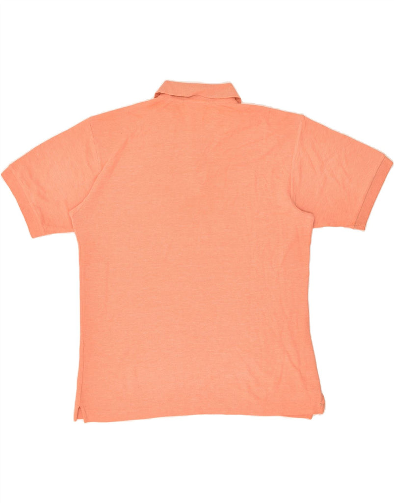 FILA Mens Polo Shirt IT 48 Medium Orange Cotton | Vintage Fila | Thrift | Second-Hand Fila | Used Clothing | Messina Hembry 