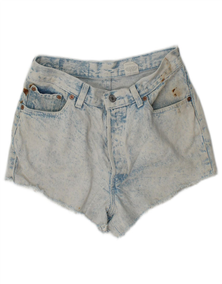 LEVI'S Womens Denim Shorts US 11 Large W28 Blue Cotton