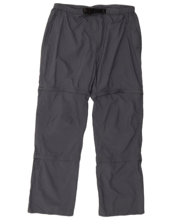 Rohan Womens Straight Hiking Trousers Medium W30 L27 Grey Polyamide