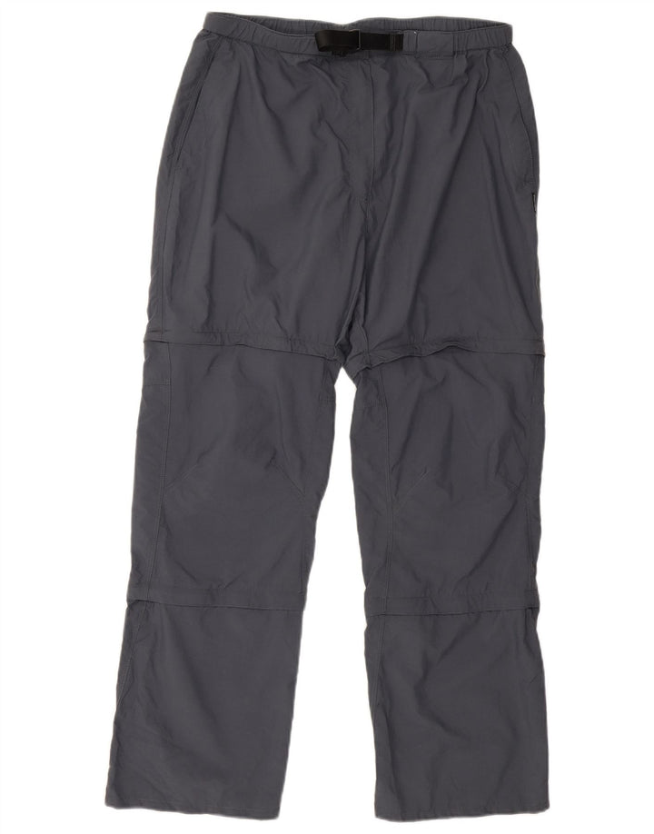 Rohan Womens Straight Hiking Trousers Medium W30 L27 Grey Polyamide