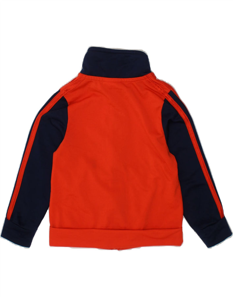 ADIDAS Baby Boys Graphic Tracksuit Top Jacket 18-24 Months Red Colourblock Vintage Adidas and Second-Hand Adidas from Messina Hembry 