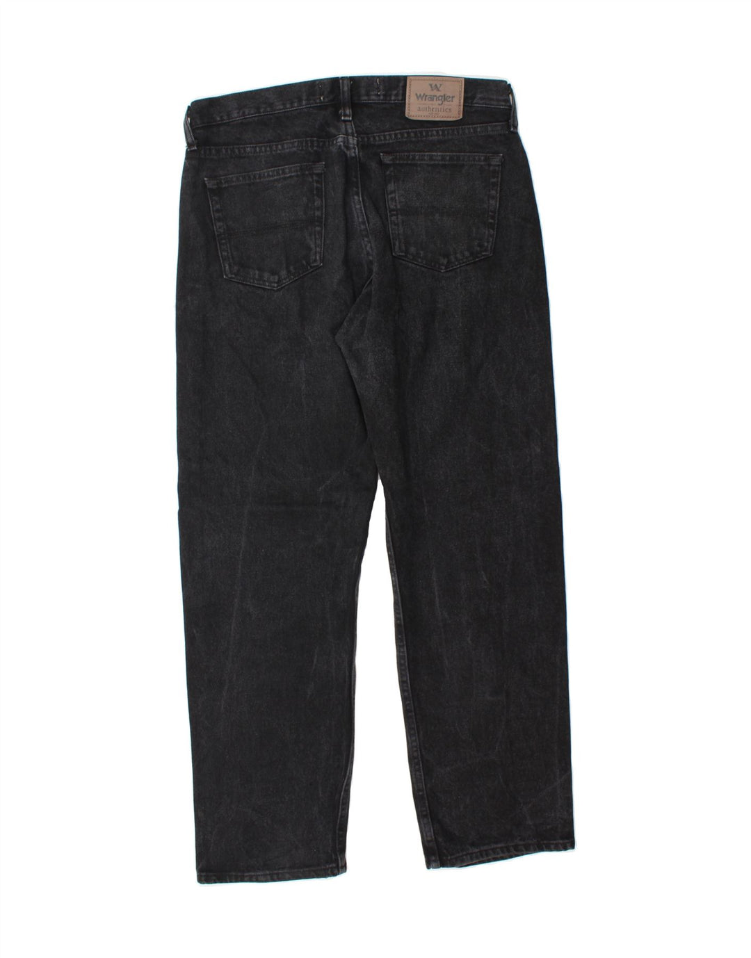 WRANGLER Mens Straight Jeans W34 L31 Grey Vintage Wrangler and Second-Hand Wrangler from Messina Hembry 