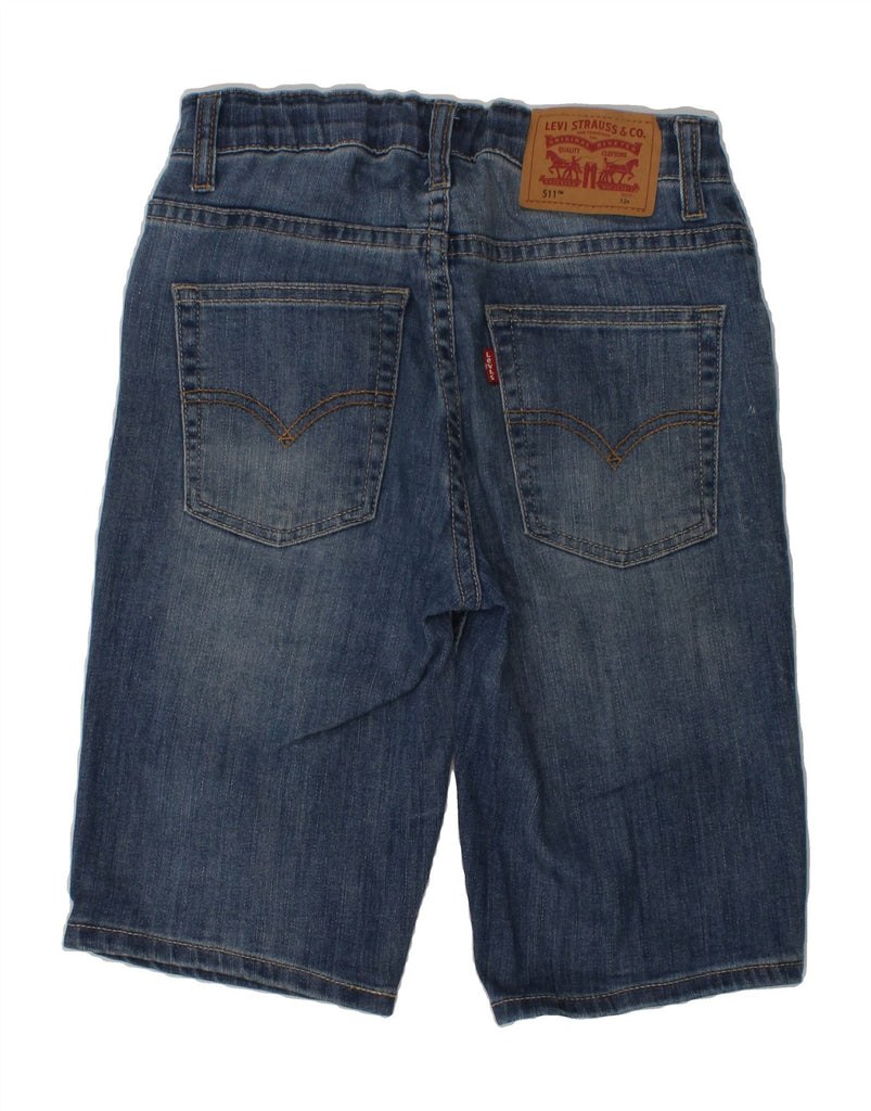 LEVI'S Boys 511 Slim Denim Shorts 11-12 Years W26  Blue Cotton | Vintage Levi's | Thrift | Second-Hand Levi's | Used Clothing | Messina Hembry 