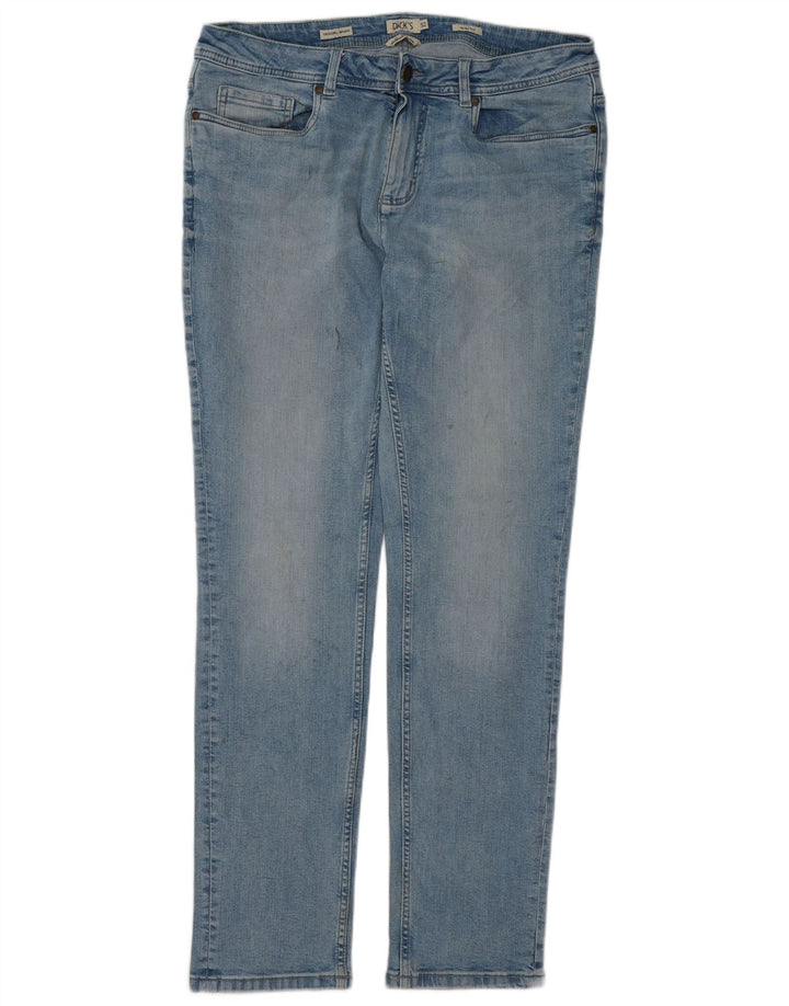 DACK'S Mens Slim Jeans IT 52 XL W36 L32 Blue