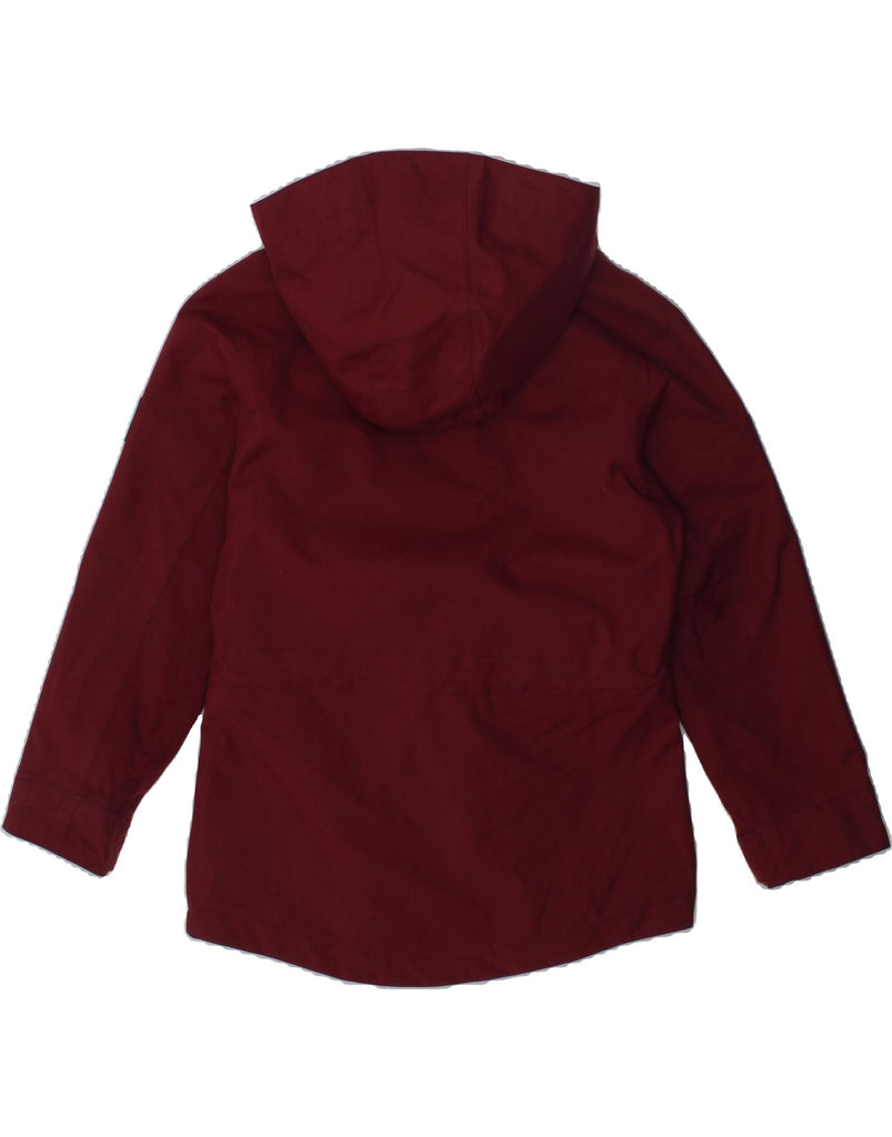 JACK WOLFSKIN Girls Hooded Windbreaker Jacket 4-5 Years Burgundy Polyamide | Vintage Jack Wolfskin | Thrift | Second-Hand Jack Wolfskin | Used Clothing | Messina Hembry 