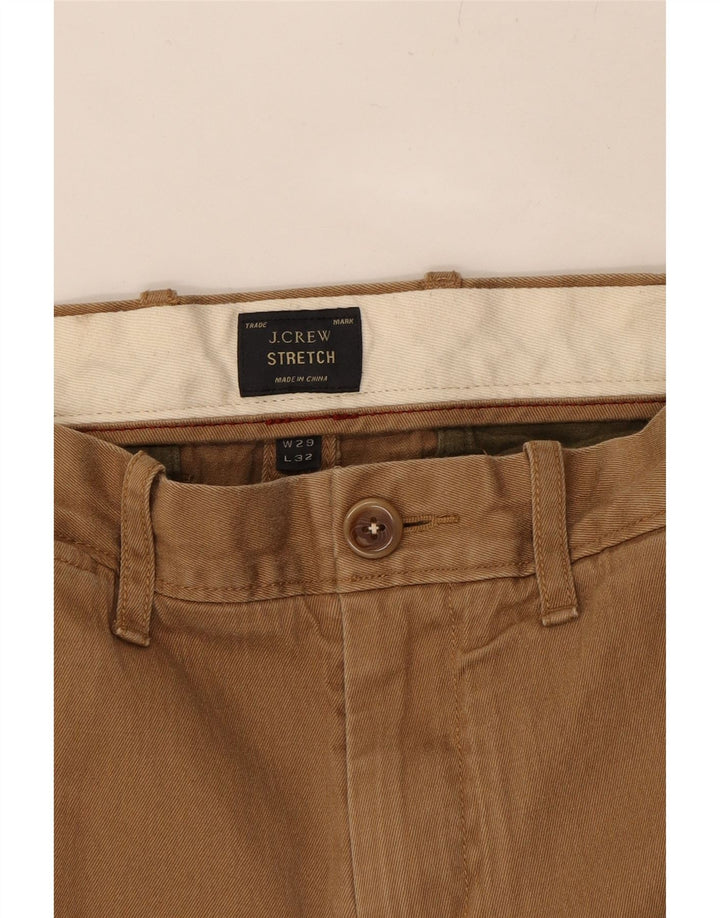 JACK & JONES Womens Slim Chino Trousers W29 L32 Brown Cotton Vintage Jack & Jones and Second-Hand Jack & Jones from Messina Hembry 