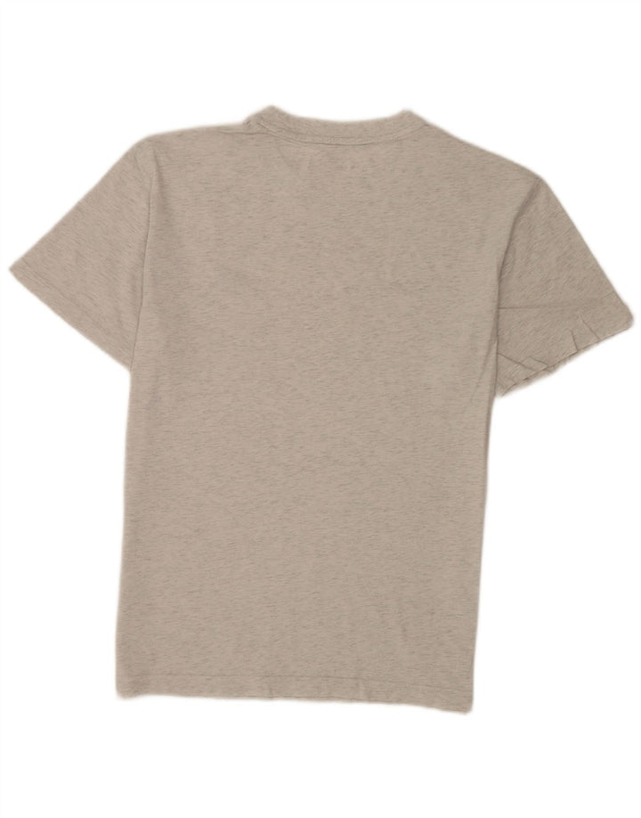New Balance Mens T-Shirt Top Small Grey Flecked