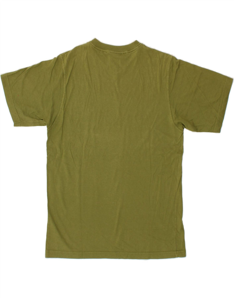 NIKE Mens T-Shirt Top Small Khaki Cotton Vintage Nike and Second-Hand Nike from Messina Hembry 