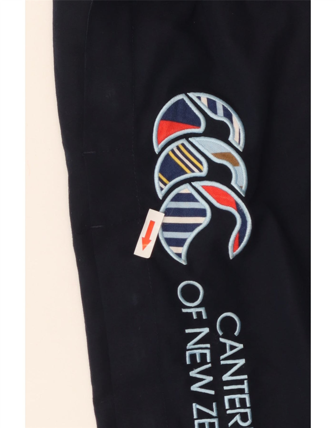 Canterbury Womens Graphic Tracksuit Trousers UK 12 Medium Navy Blue