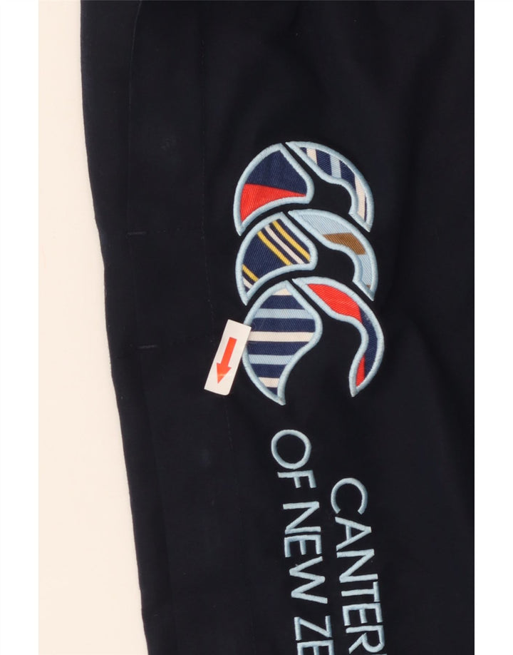 Canterbury Womens Graphic Tracksuit Trousers UK 12 Medium Navy Blue